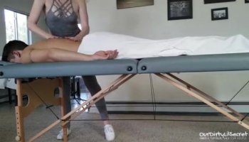 Gorgeous Barely Legal Massage